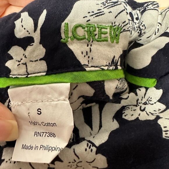 CLEARANCE! J. Crew Floral Tie-Waist Cropped Pants Size S EUC - Picture 5 of 5